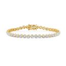 Alora-9ct-Gold-3-Carats-TW-Lab-Grown-Diamond-Tennis-Bracelet Sale