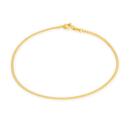 9ct-Gold-19cm-Solid-Curb-Bracelet Sale