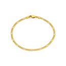 9ct-Gold-19cm-Solid-31-Figaro-Bracelet Sale