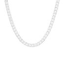 Sterling-Silver-45cm-Concave-Curb-Chain-Made-In-Italy Sale