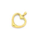 9ct-Gold-Open-Heart-Pendant Sale