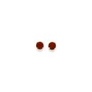 9ct-Gold-5mm-Garnet-Stud-Earrings Sale