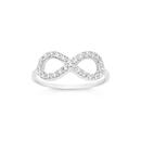 Silver-CZ-Infinity-Ring-Size-Q Sale