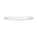 Silver-37x65mm-Solid-Comfort-Bangle Sale