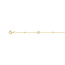 Alora-9ct-Gold-30-Points-TW-Lab-Grown-Diamond-Three-BezelBeads-Bracelet Sale