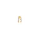9ct-Gold-Diamond-Claw-Set-Huggie-Earrings Sale