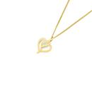 9ct-Gold-Diamond-Cut-Polish-Open-Swirl-Heart-Slider-Pendant Sale