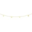 9ct-Gold-45cm-LOVE-Trace-Necklet Sale