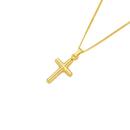 9ct-Gold-15mm-Cross-Pendant Sale