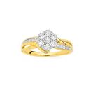 Alora-9ct-Gold-34-Carat-TW-Lab-Grown-Diamond-Flower-Cluster-Ring Sale