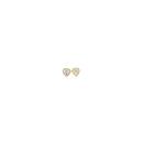 9ct-Gold-Diamond-Heart-Stud-Earrings Sale