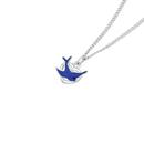 Sterling-Silver-Childs-Bluebird-Heart-Pendant Sale