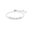 Sterling-Silver-Pearl-Cubic-Zirconia-Friendship-Bracelet Sale
