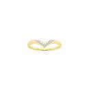 9ct-Gold-Diamond-V-Shape-Ring Sale