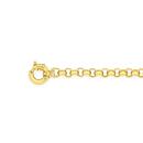 9ct-Gold-19cm-Solid-Belcher-Bolt-Ring-Bracelet Sale