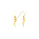 9ct-Gold-Horn-of-Plenty-Hook-Drop-Earrings Sale