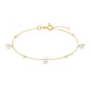 9ct-Gold-19cm-Multi-Cultured-Freshwater-Pearl-Trace-Bracelet Sale