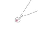Sterling-Silver-Pink-Cubic-Zirconia-Open-Heart-Pendant Sale