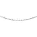 Italian-Sterling-Silver-50cm-Bolt-Ring-Belcher-Necklace Sale