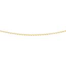 9ct-Gold-45cm-Solid-Oval-Belcher-Chain Sale