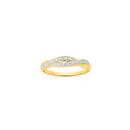 9ct-Gold-Diamond-Plait-Ring Sale