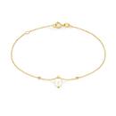 9ct-Gold-Cultured-Freshwater-Pearl-Bracelet Sale