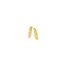 9ct-Gold-Polished-2x10mm-Hoop-Earrings Sale