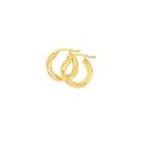 9ct-Gold-10mm-Twist-Hoop-Earrings Sale