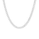Sterling-Silver-50cm-Solid-Curb-Chain-Made-In-Italy Sale