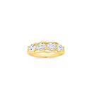 9ct-Gold-1-14-Carats-TW-Lab-Grown-Diamond-Oval-Swirl-Ring Sale