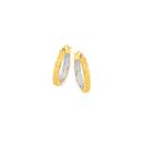 9ct-Gold-Two-Tone-16mm-Diamond-Cut-Inside-Out-Square-Tube-Hoop-Earrings Sale