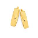 9ct-Gold-20mm-Half-Round-Hoop-Earrings Sale