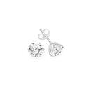 Sterling-Silver-CZ-Tulip-Basket-Stud-Earrings Sale