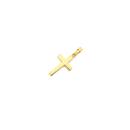 9ct-Gold-20mm-Polished-Cross-Pendant Sale