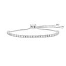Silver-CZ-Link-Friendship-Bracelet Sale