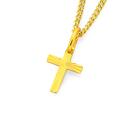 9ct-Gold-Sunray-Cross-Pendant Sale