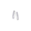 Sterling-Silver-Cubic-Zirconia-2x15mm-Huggie-Earrings Sale