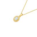 9ct-Gold-Synthetic-Opal-Pendant Sale