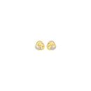 9ct-Gold-Diamond-Triple-Swirl-Stud-Earrings Sale