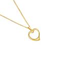 9ct-Gold-Open-Heart-Pendant Sale