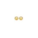 9ct-Gold-6mm-Polished-Button-Stud-Earrings Sale