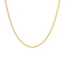9ct-Gold-45cm-Solid-Oval-Curb-Chain Sale