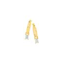 Alora-9ct-Gold-Lab-Grown-Diamond-Emerald-Cut-Drop-Hoop-Earrings Sale