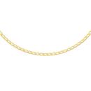 9ct-Gold-50cm-Fine-Diamond-Cut-Open-Oval-Curb-Chain Sale