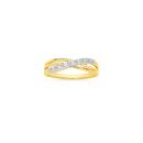9ct-Gold-Diamond-Crossover-Ring Sale