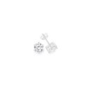 Silver-CZ-Stud-Earrings Sale