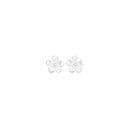 Silver-Small-Flower-Stud-Earrings Sale