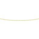 9ct-Gold-47cm-Mirror-Diamond-Cut-Cable-Chain Sale