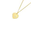 9ct-Gold-15mm-Diamond-Set-Polished-Heart-Locket Sale