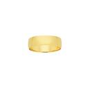 9ct-Gold-7mm-Half-Round-Light-Wedding-Gents-Band-Size-X Sale